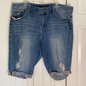 Lucky Brand Ginger Bermuda Jean Shorts